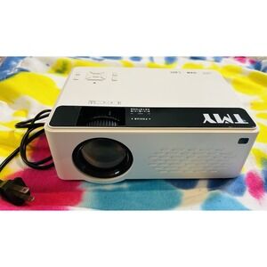 TMY Model V08 White 1080P Full HD Portable Mini Video Projector Works